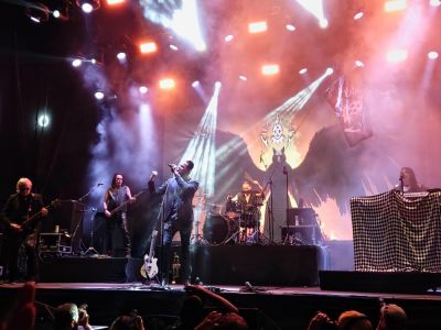 Festival performance by Lacrimosa on 3 May in 
São Paulo --
Photo by Eduardo Ganança
