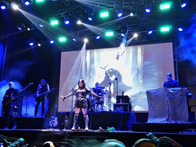 Festival performance by Lacrimosa on 3 May in 
São Paulo --
Photo by Eduardo Ganança
