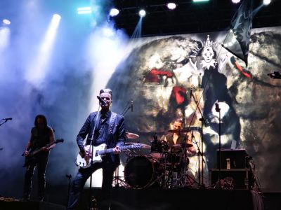 Festival performance by Lacrimosa on 3 May in 
São Paulo --
Photo by Eduardo Ganança
