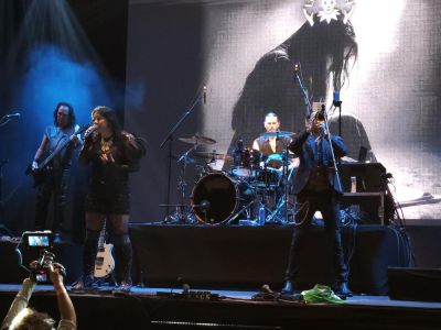 Festival performance by Lacrimosa on 3 May in 
São Paulo --
Photo by Eduardo Ganança
