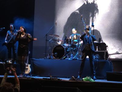 Festival performance by Lacrimosa on 3 May in 
São Paulo --
Photo by Eduardo Ganança
