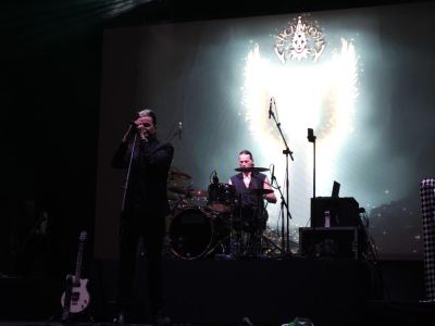Festival performance by Lacrimosa on 3 May in 
São Paulo --
Photo by Eduardo Ganança
