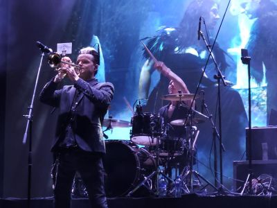 Festival performance by Lacrimosa on 3 May in 
São Paulo --
Photo by Eduardo Ganança
