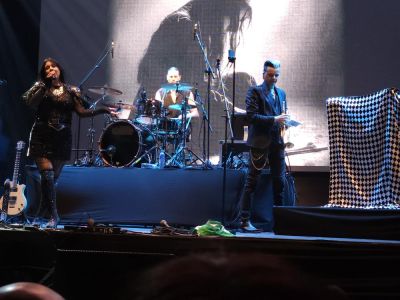 Festival performance by Lacrimosa on 3 May in 
São Paulo --
Photo by Eduardo Ganança
