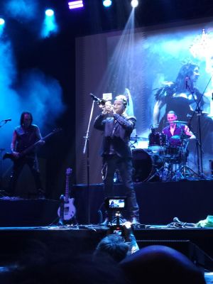 Festival performance by Lacrimosa on 3 May in 
São Paulo --
Photo by Eduardo Ganança
