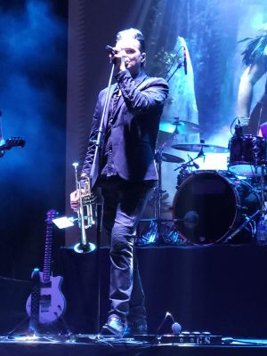Festival performance by Lacrimosa on 3 May in 
São Paulo --
Photo by Eduardo Ganança
