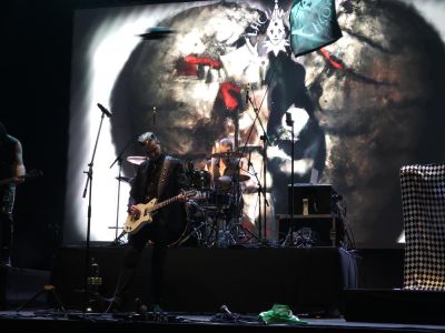 Festival performance by Lacrimosa on 3 May in 
São Paulo --
Photo by Eduardo Ganança
